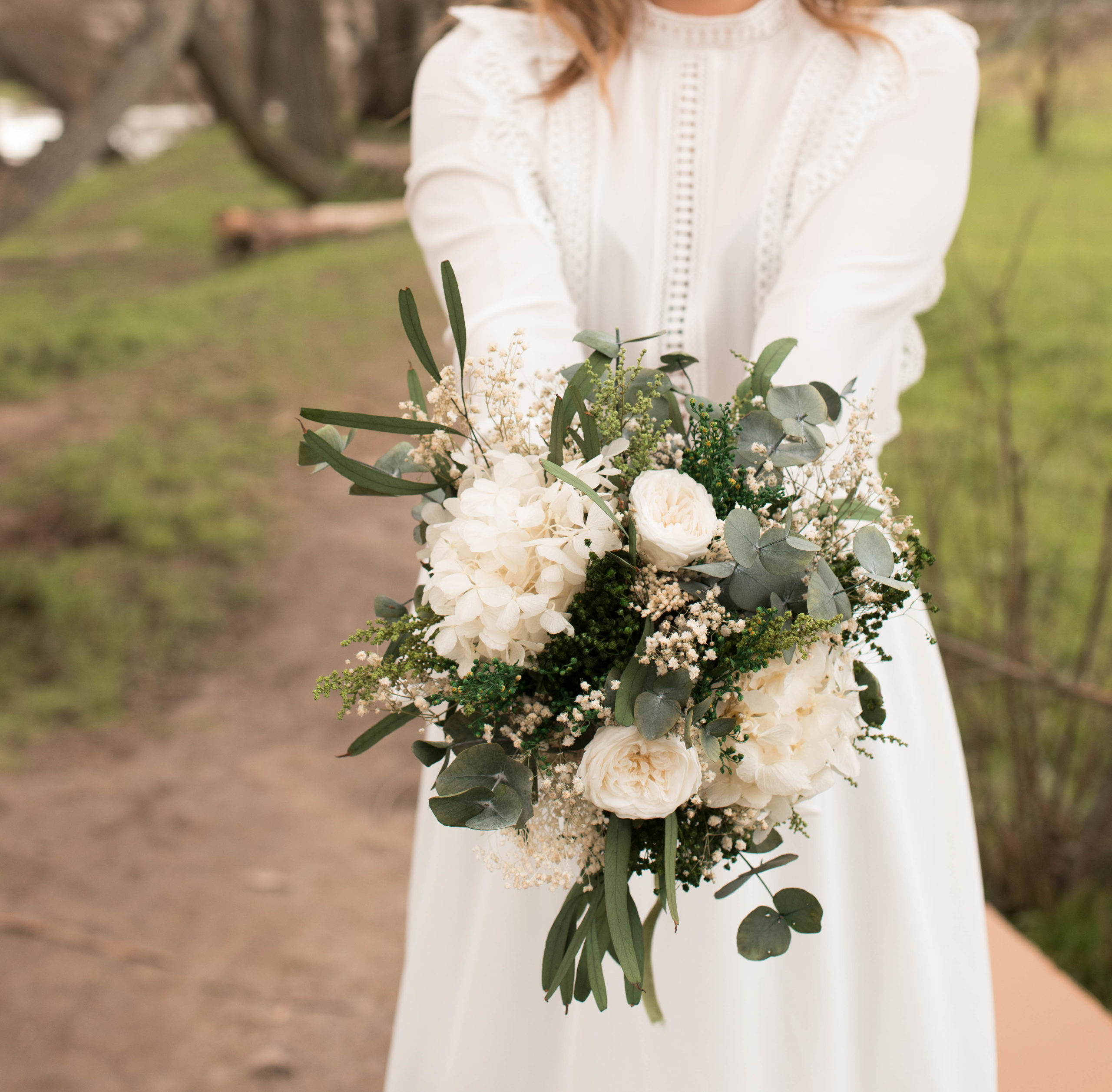 Ramos de novia con hortensias: por qué elegir esta flor