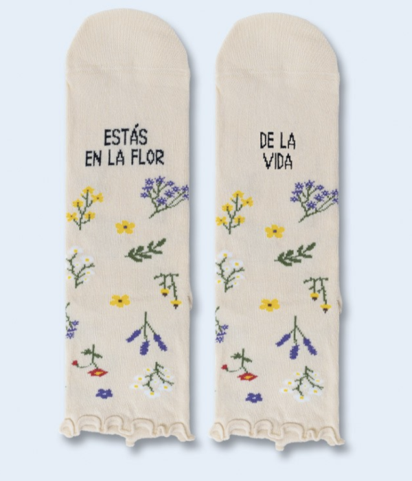 calcetines en la flor de la vida